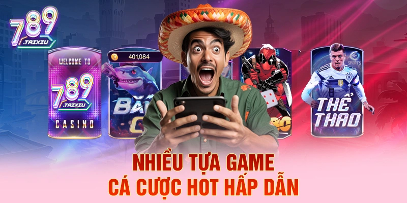 Kho trò chơi cá cược hấp dẫn tại top88
